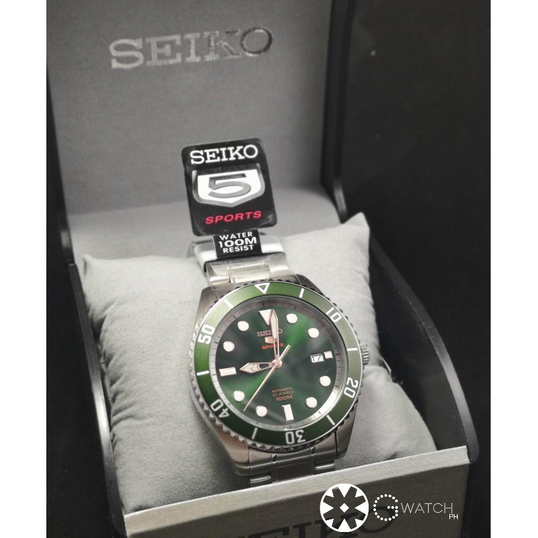 SEIKO SRPB93 Green Dial Sunburst AUTOMATIC Brand New (Category: Men's Watches) located in Pasig City. Submitted by kylejarque (Listing ID 240620752, Image 3). Description: .