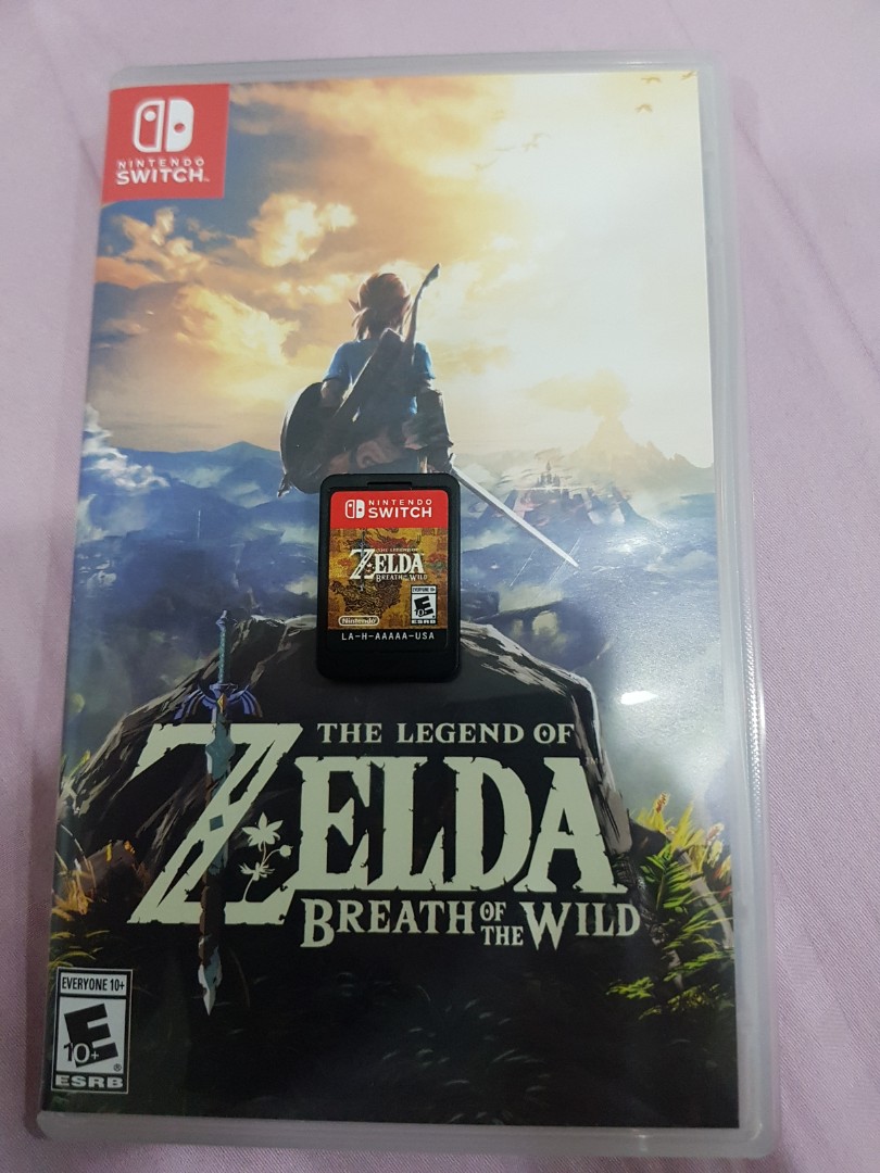 pre owned zelda breath of the wild