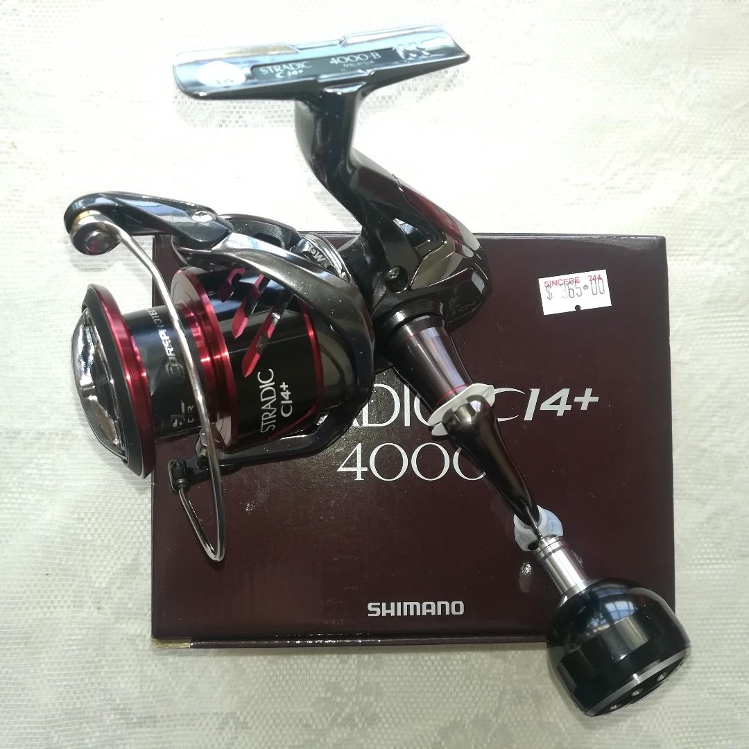 Shimano Stradic Ci4+ 4000 Fishing Reel.