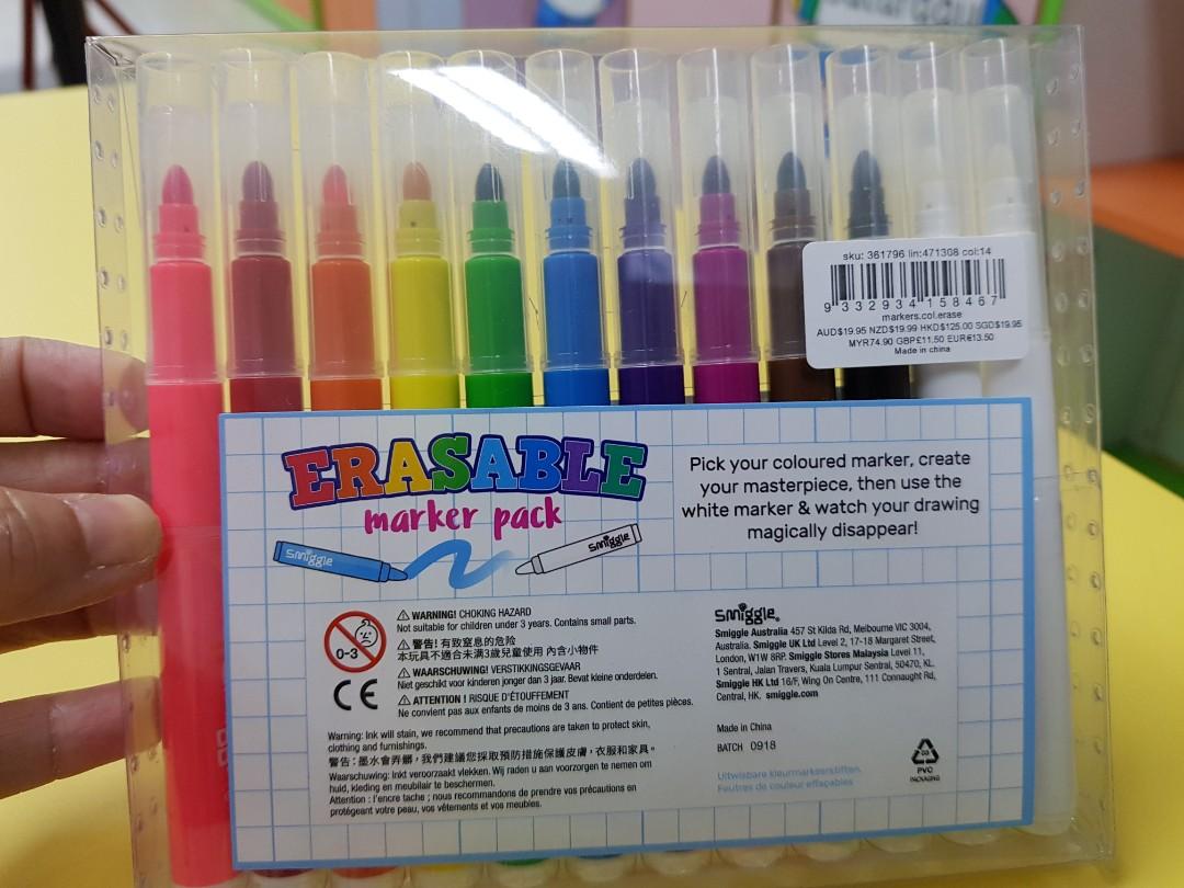 Smiggle Marker Set (Category: Other Stationery & Craft) located in Singapore. Submitted by shalom00 (Listing ID 240679190, Image 2). Description: BN.
