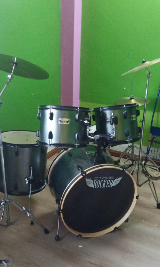 Stage rocker drum set new arrivals
