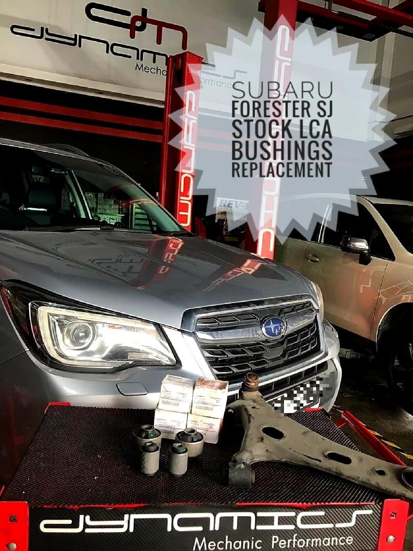 2015 subaru forester control arm bushing replacement
