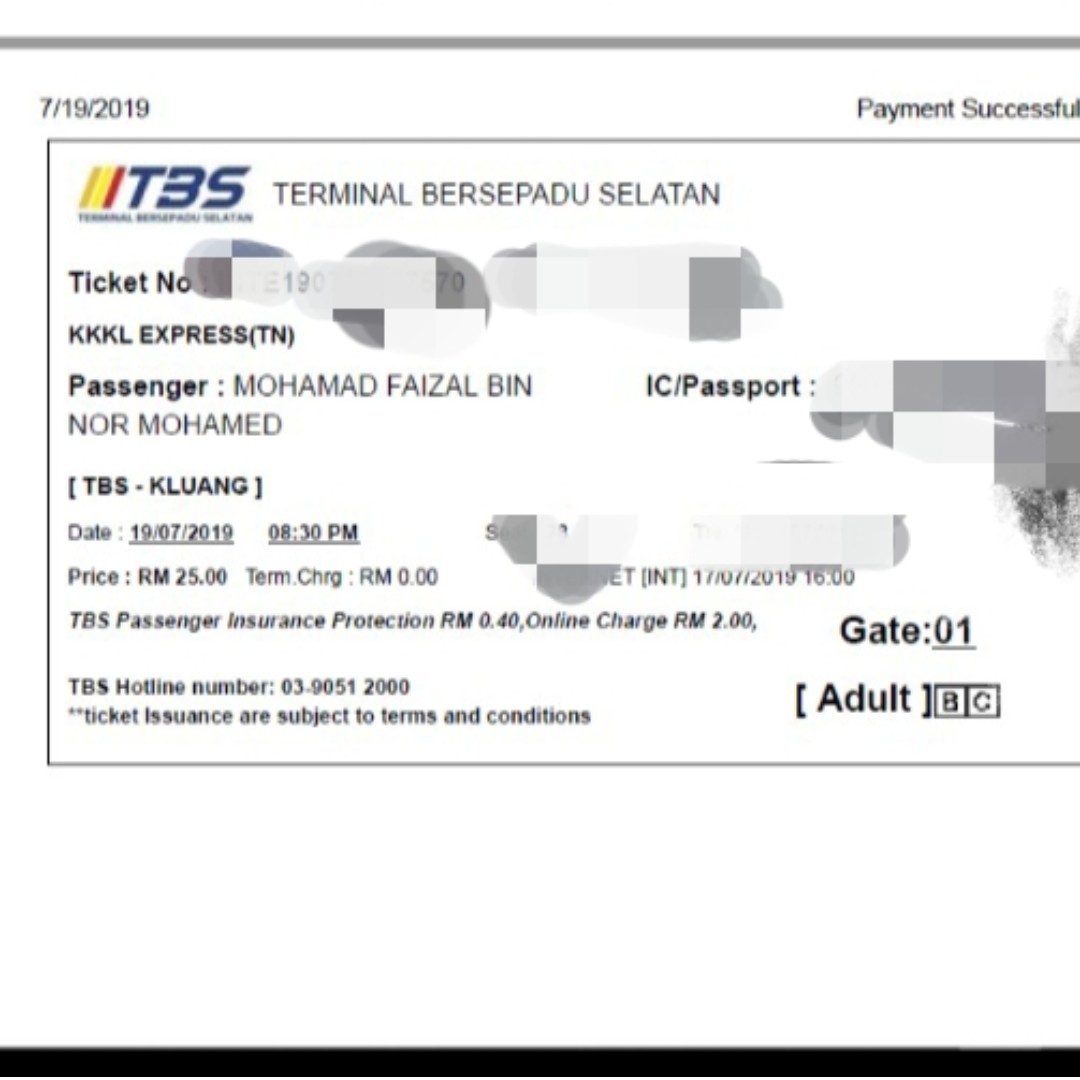 Tiket Bas Online Tbs Ke Kluang Ticket Bas Ke Kluang Tickets Vouchers Attractions Tickets On Carousell carousell