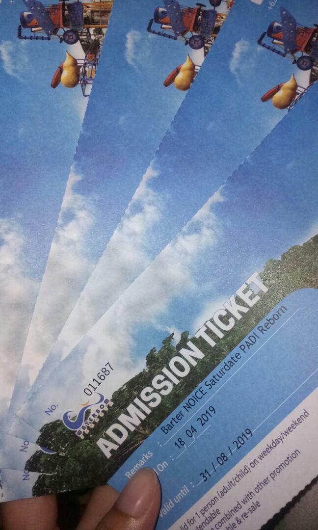 Tiket Waterboom Pantai Indah Kapuk Tickets Vouchers