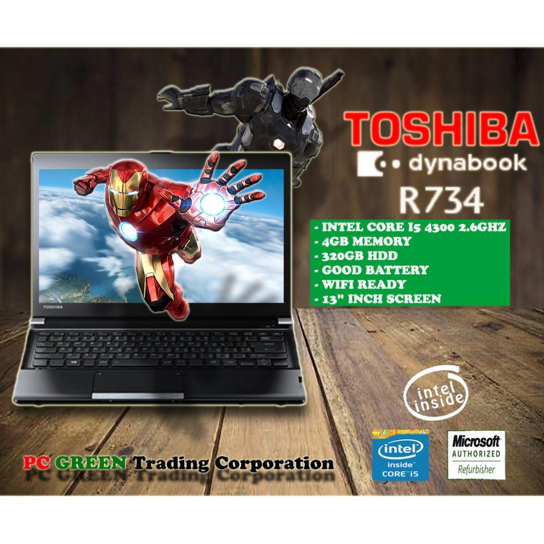 Toshiba Laptop With Intel Core I5 4th Gen Processor Electronics Computers Laptops On Carousell