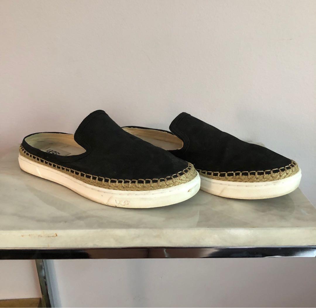 UGG Caleel Espadrille Mules 8.5 Women s Fashion Shoes on Carousell