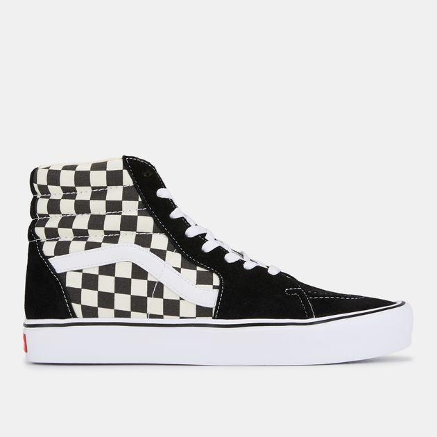 Checkerboard high sale top vans