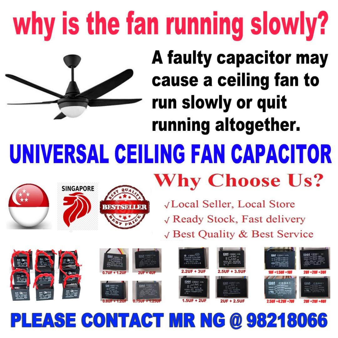 Ceiling Fan Capacitor Furniture Others On Carousell