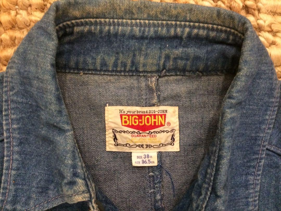 Big john jeans jacket clearance