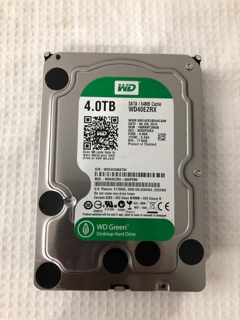 Western digital online green 4tb