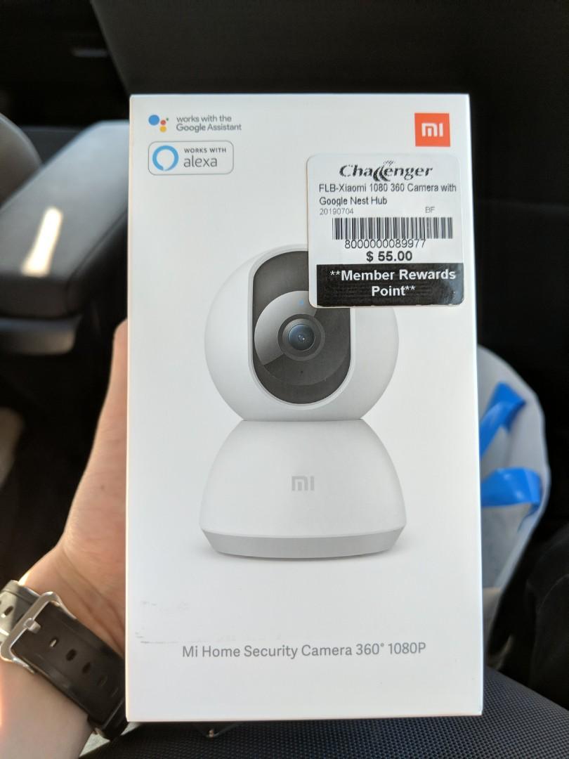 xiaomi camera 360 google home