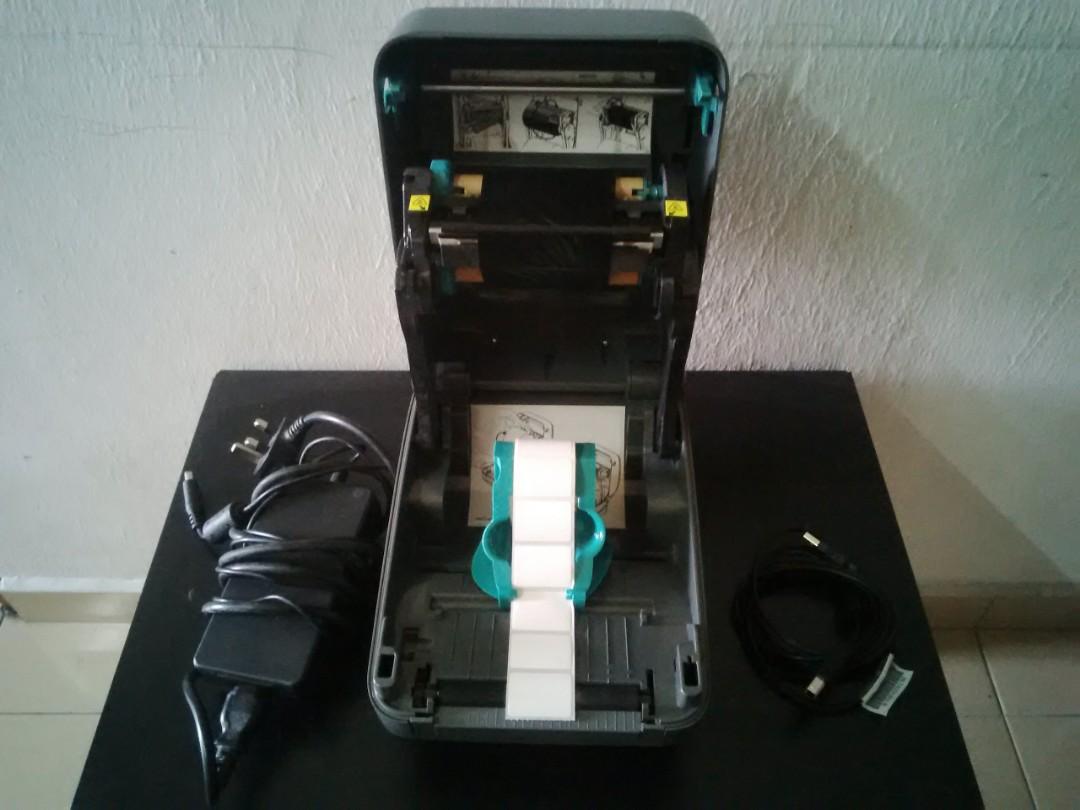 Zebra GX420t Label barcode printer, Computers & Tech, Printers