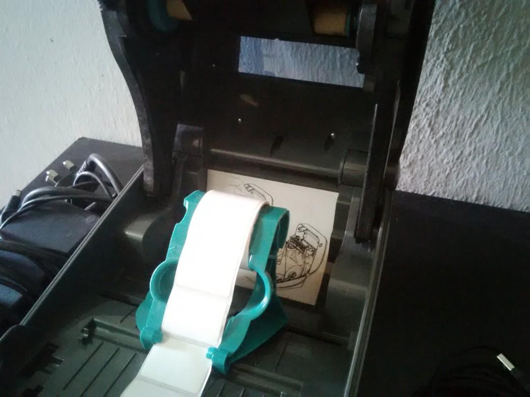 Zebra GX420t Label barcode printer, Computers & Tech, Printers