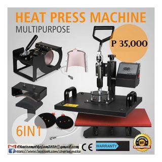 Heat Press Machine (6 in 1 Complete Packages) BRAND NEW and High Quality On Hand