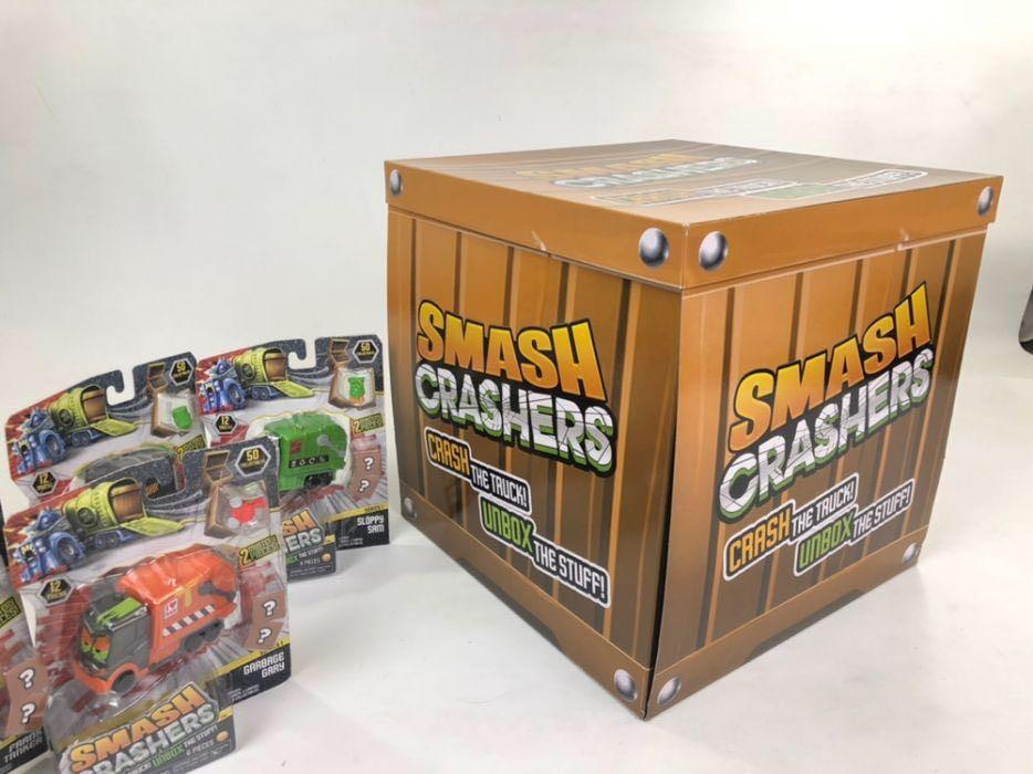 Smash Crashers Series 1 Crash the Truck Unbox the Stuff! Review Just Play 