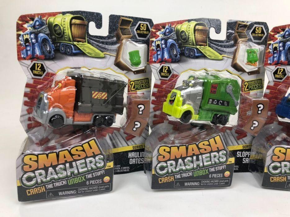 Smash Crashers Series 1 Crash the Truck Unbox the Stuff! Review Just Play 