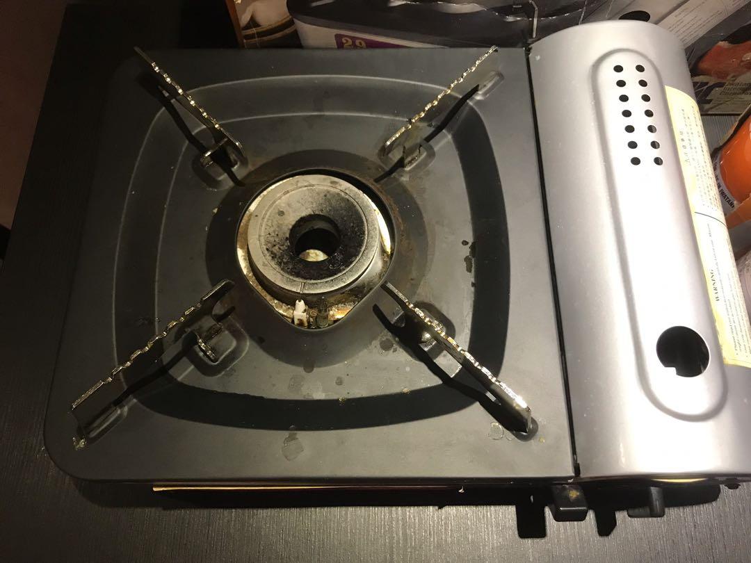 依華牌卡式爐 Portable Butane Gas Stove hot pot set, 旅行, 旅行必需品, 戶外、露營