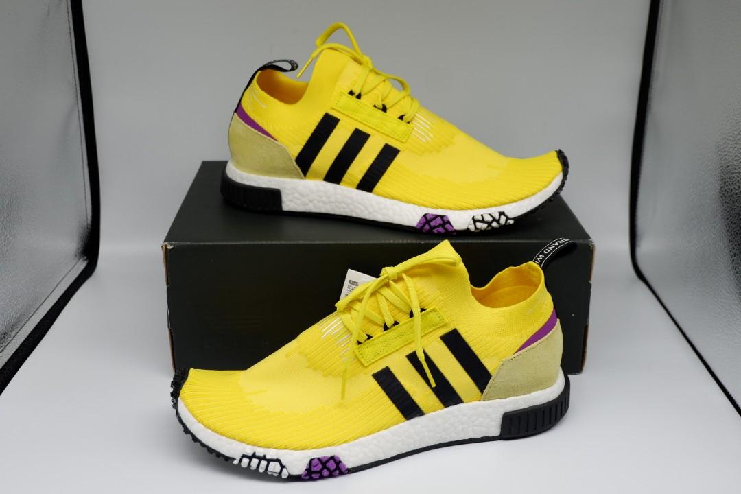 nmd racer pk yellow