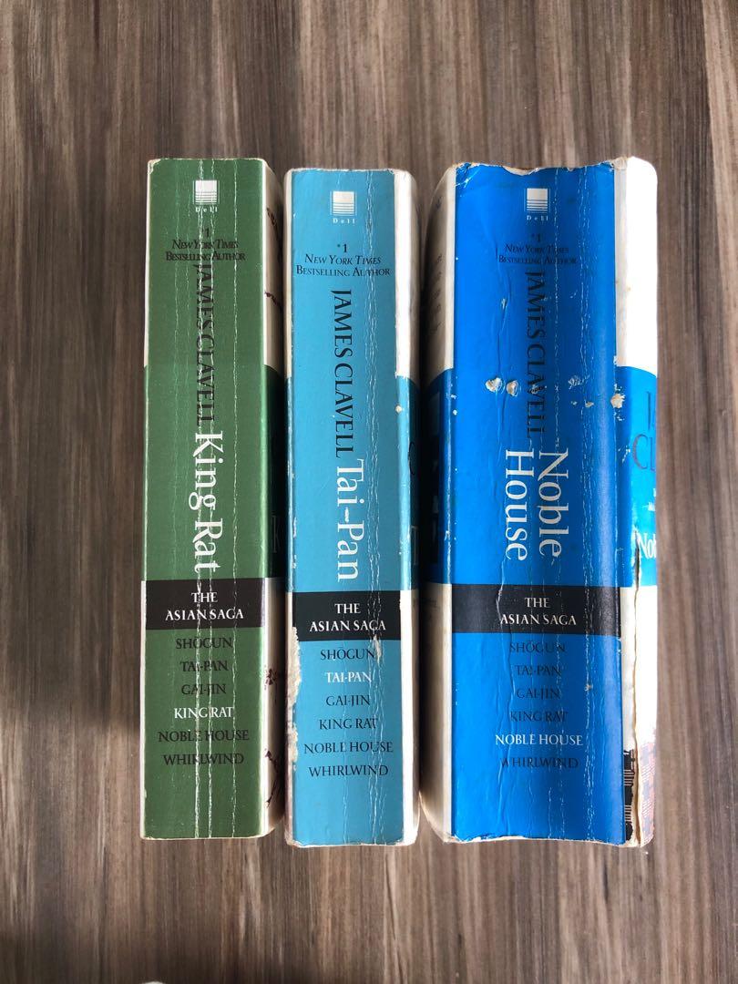 Asian Saga James Clavell Books Stationery Fiction On Carousell