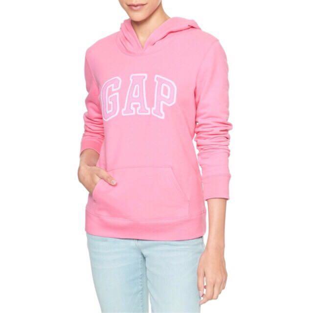 gap pink hoodie womens