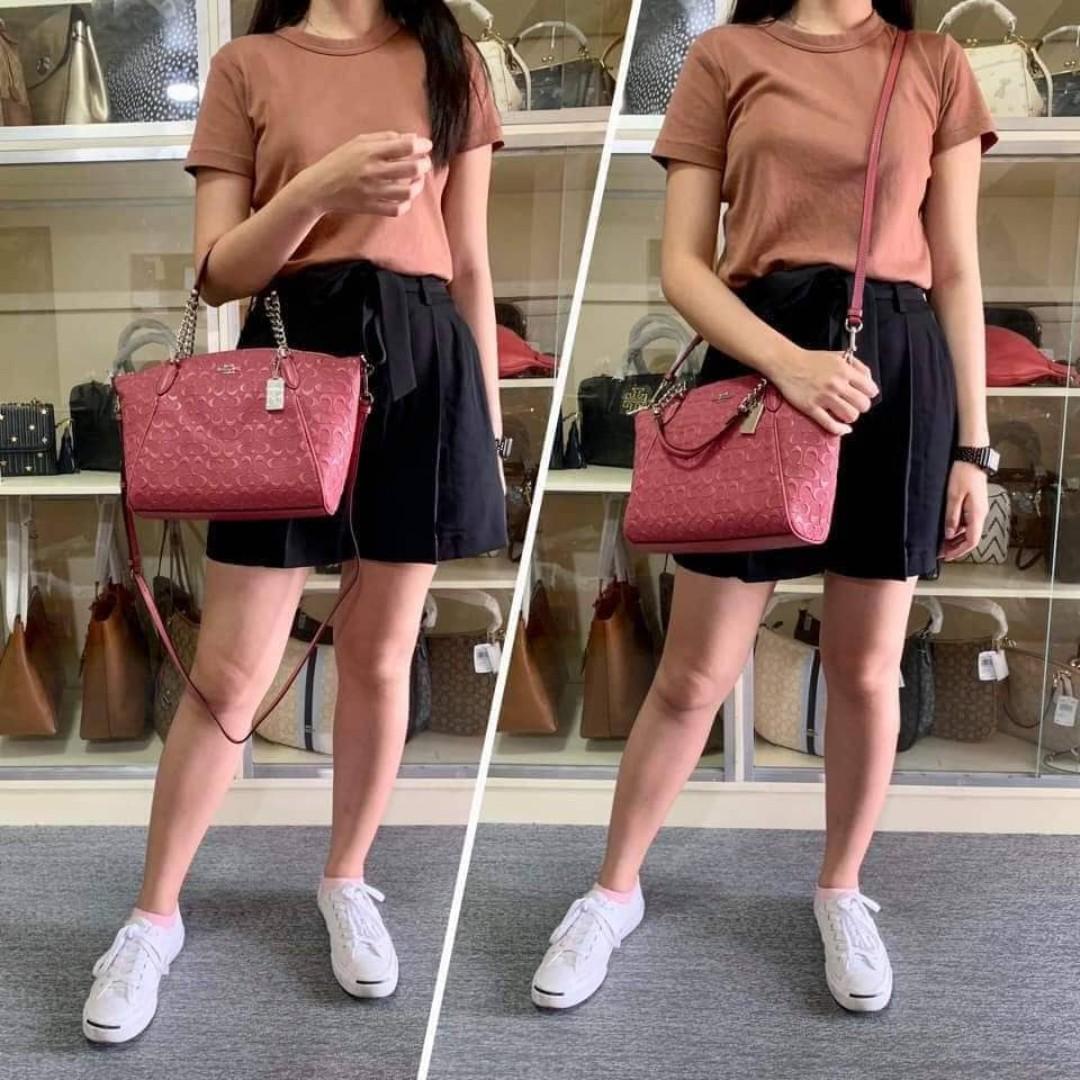 Small kelsey chain satchel top