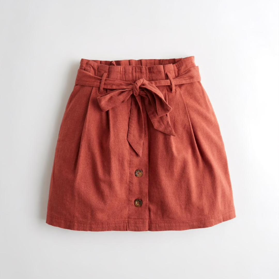 hollister paper bag skirt