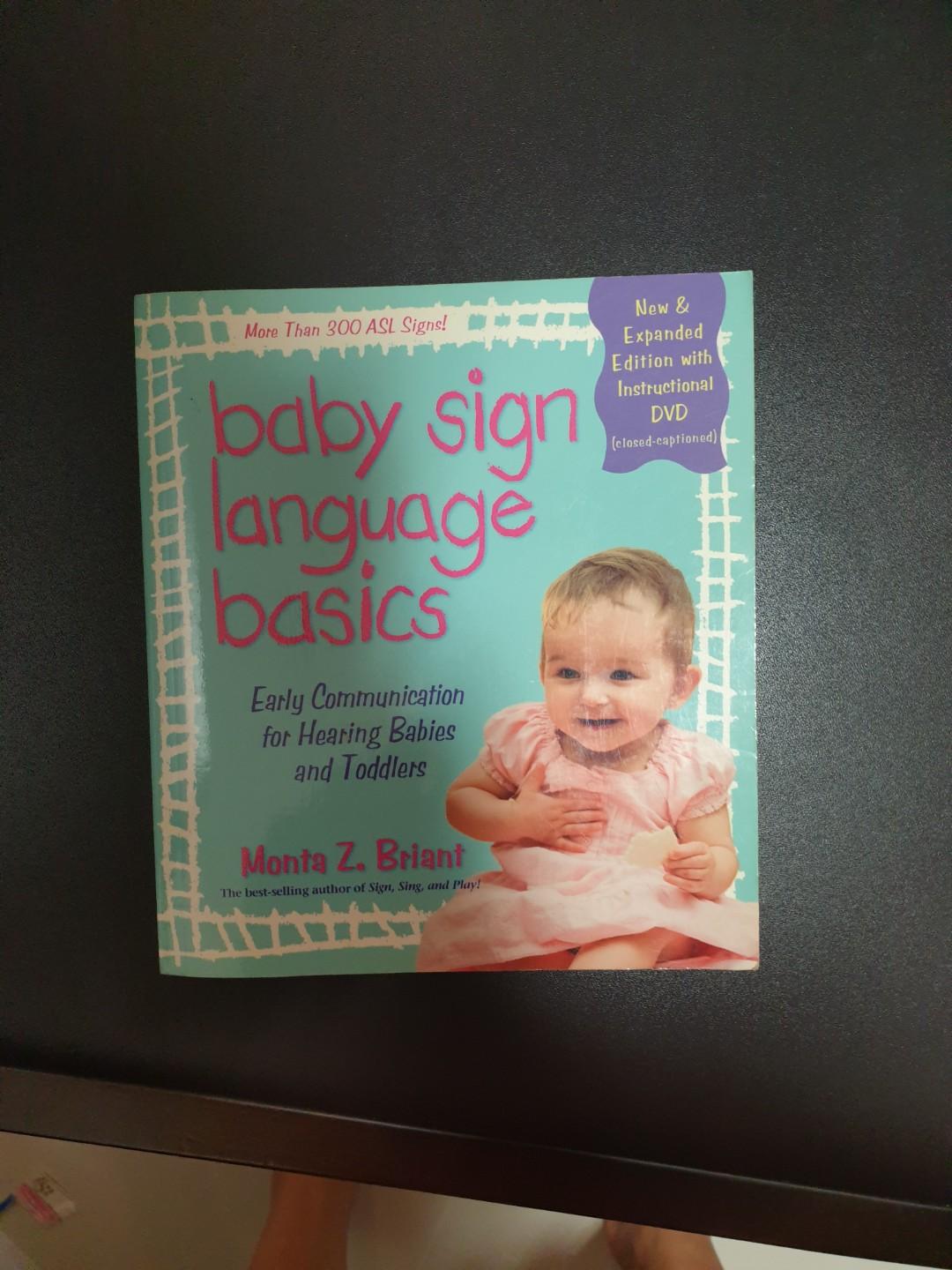 Baby Sign Language Basics Dvd And Book Books Stationery Non