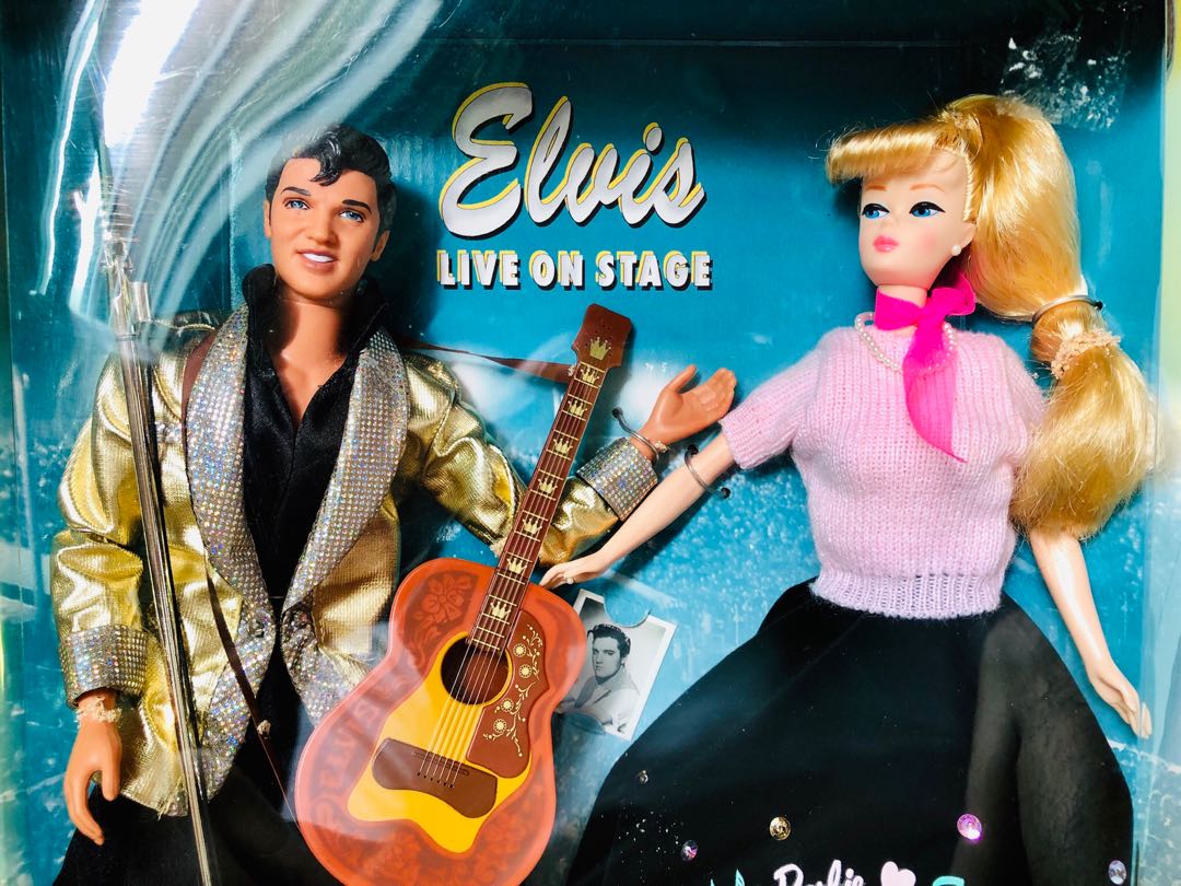 Elvis Collector Elvis Presley Barbie Doll Barbie Drop Page Elvis