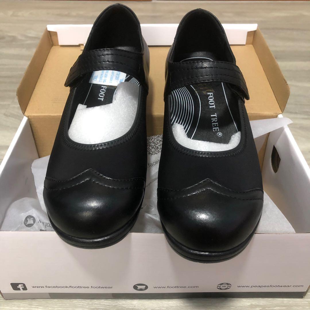 black leather shoes for nursing school