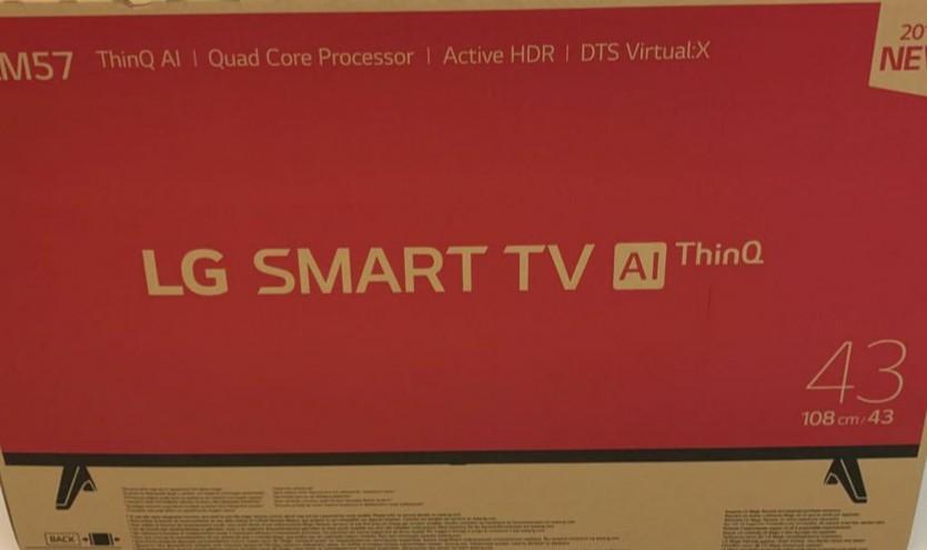 Very Cheap Bnib Lg 43lm57 43 Inch Smart Tv Home Appliances Tvs Entertainment Systems On Carousell