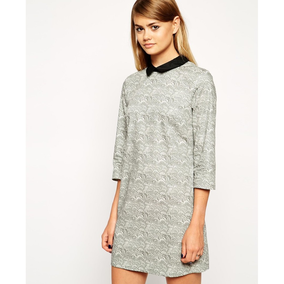 Asos peter pan collar dress online
