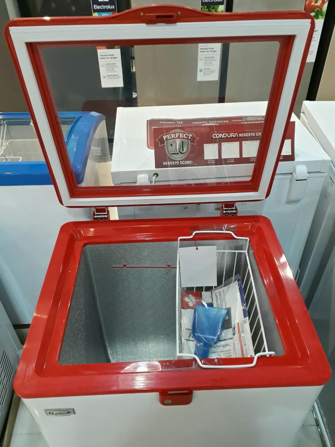 Markes Chest Type Freezer Glass Top and Curved 4cuft 7cuft 9.5cuft