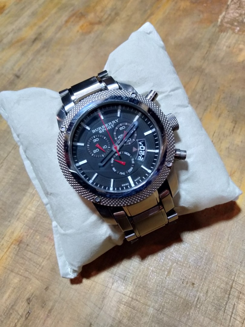 Jam tangan burberry sport original clearance