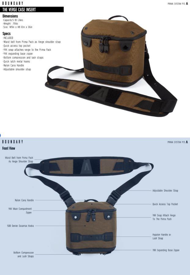 boundary supply camera bag