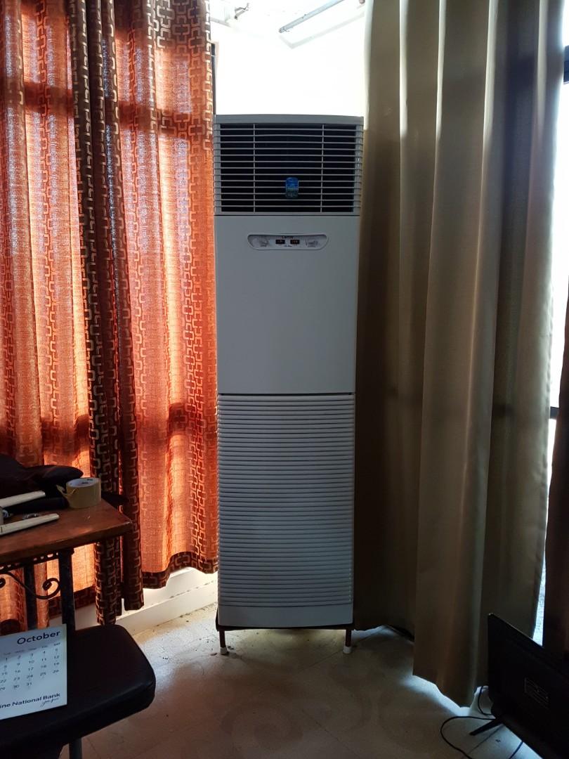 Carrier 4hp 3tr Floor Standing Non Inverter Air Conditioner Home Furniture Home Appliances Air Conditioning And Heating On Carousell