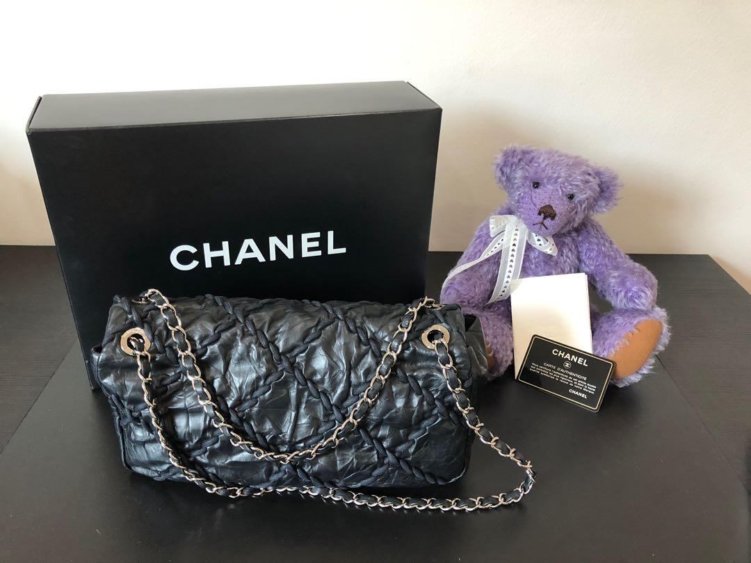 Chanel Ultra Stitch Flap Bag Quilted Calfskin, Luxury, Bags