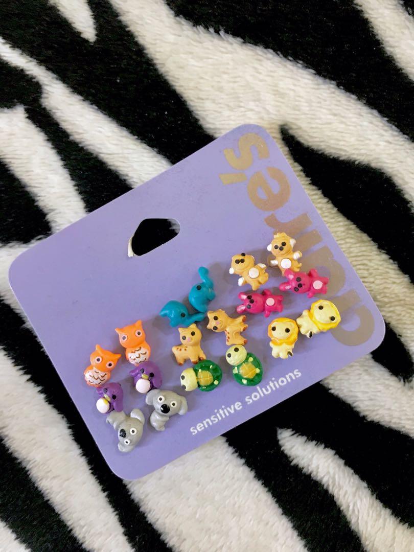 SALE Claire s Earrings Set Animal Selection