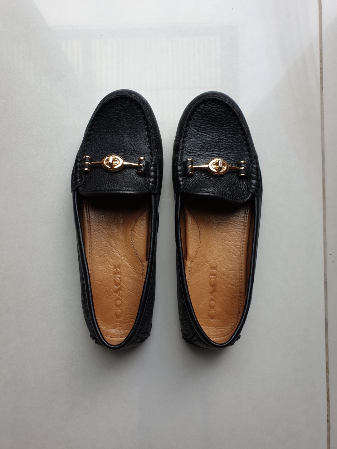 Coach loafers, Women's Fashion, Footwear, Flats on Carousell