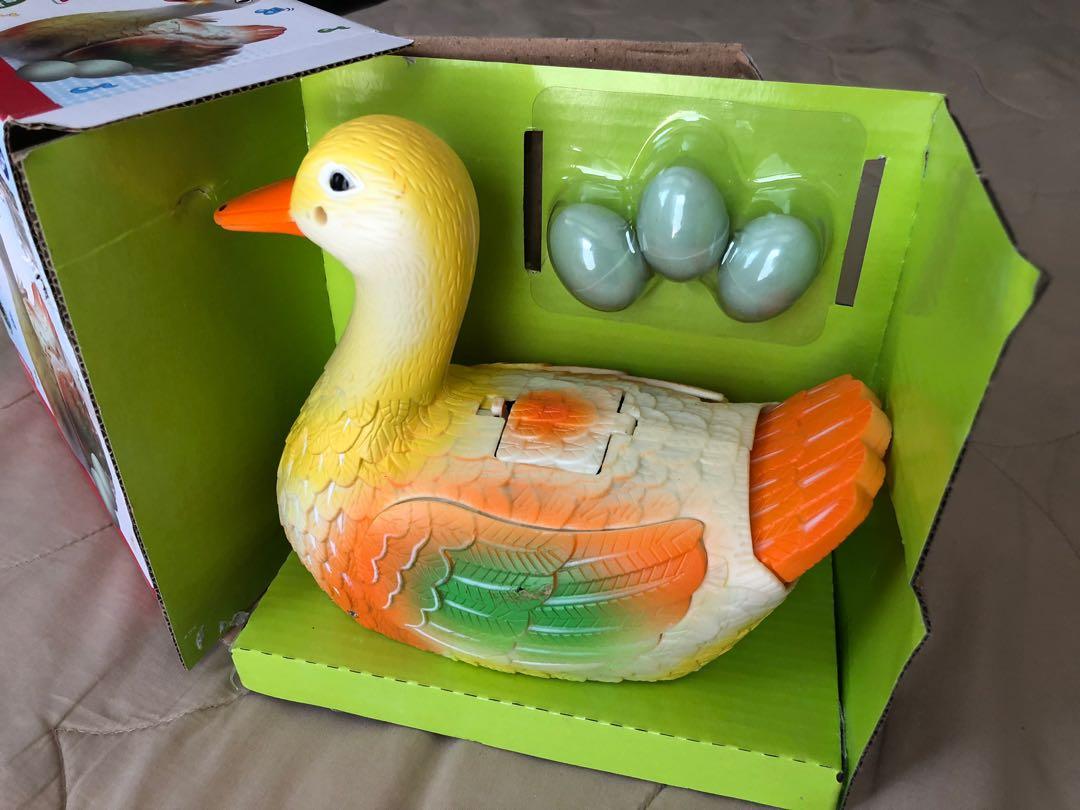 Egg Laying Toy Duck, Hobbies & Toys, Toys & Games on Carousell