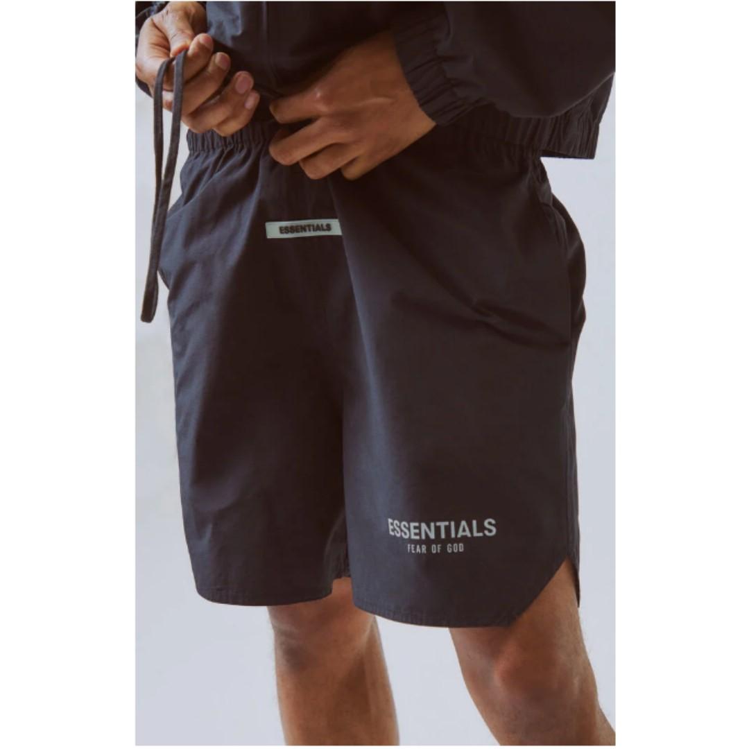 Fear of god essentials nylon active shorts black clearance
