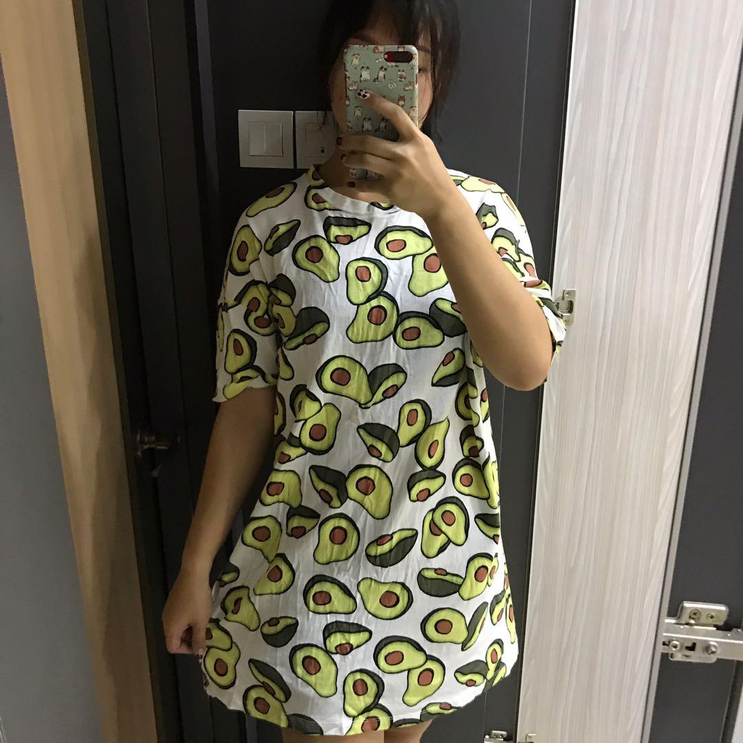 Avocado t shirt zara on sale
