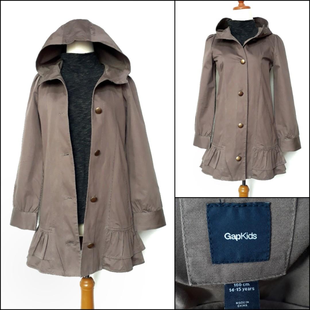 gap kids trench coat