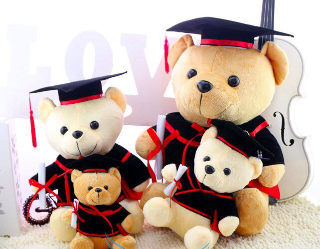 Gấu Tốt Nghiệp Thiết Kế Theo Concept Riêng – Xu Hướng Quà Tặng Cá Nhân Hóa 3 Graduation Bear, Hobbies & Toys, Toys & Games on Carousell