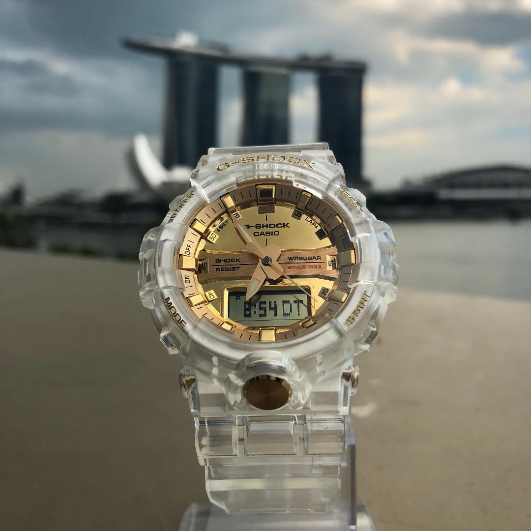 g shock 35th anniversary glacier gold