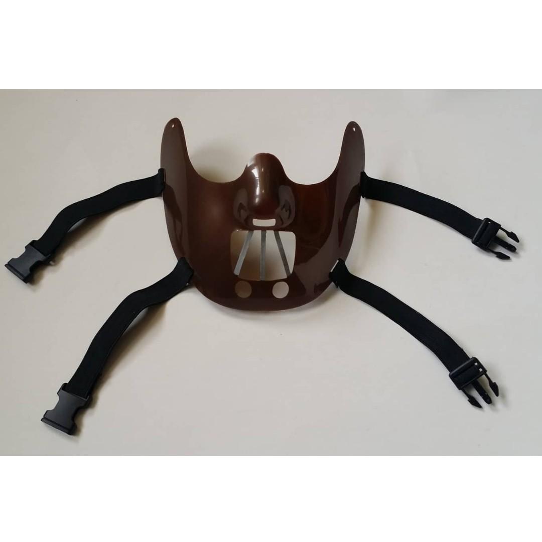 Halloween Mask Hannibal Lecter Mask Toys Games Toys On Carousell