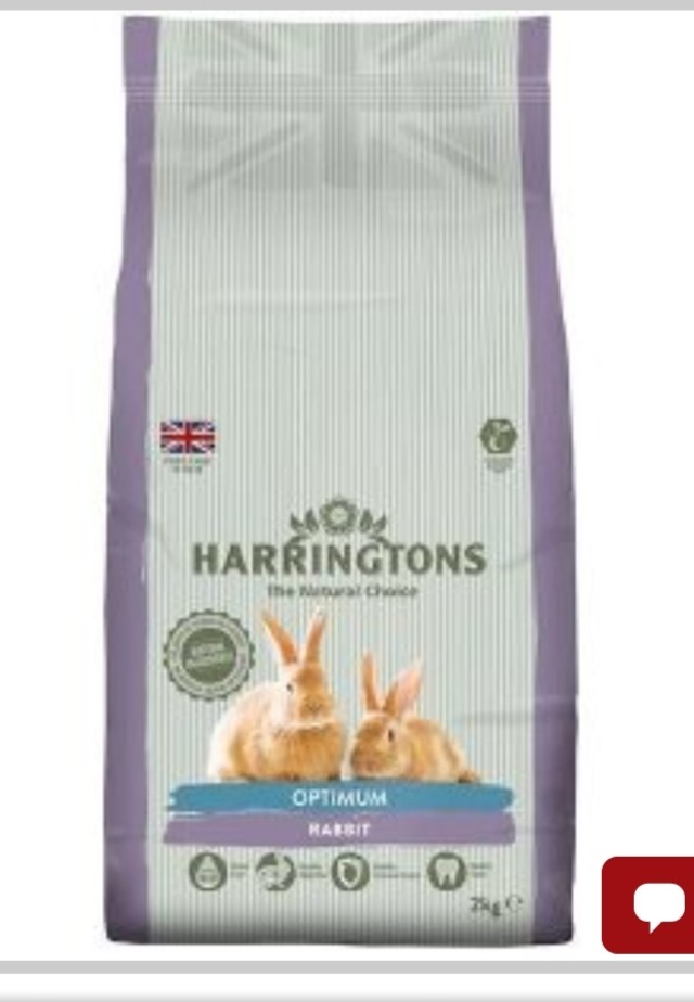 Harringtons optimum rabbit food discount