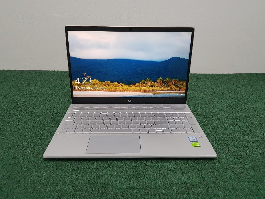 Hp Pavilion 2018 I5 8250u 120gb Ssd Nvidia Mx150 Electronics Computers Laptops On Carousell