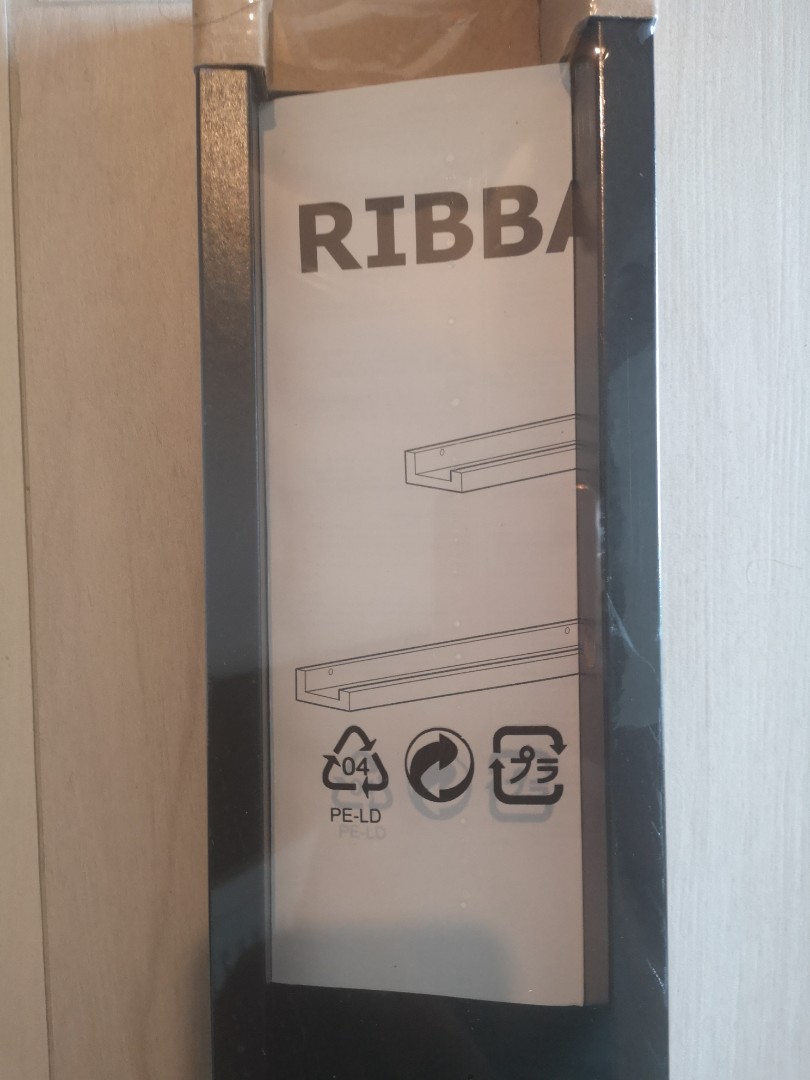 IKEA Ribba Picture display Shelf, Furniture & Home Living, Furniture