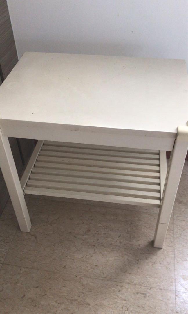 Ikea Table Furniture Shelves Drawers On Carousell