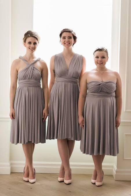 Knee length multiway dress hot sale